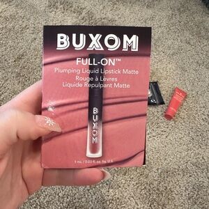 Buxom Plumping Lipstick in Deep Plum